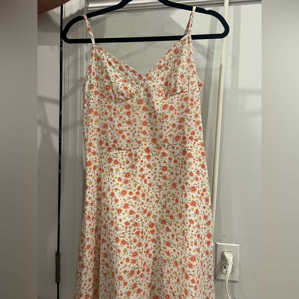 flowered sun dress women’s